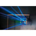 QTX Butterfly Effect : 3-in-1 LED & Laser Effect Light